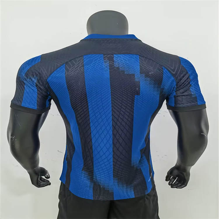 23/24 Inter Milan Home Blue Soccer Jersey Football Shirt (Authentic Version) - Click Image to Close